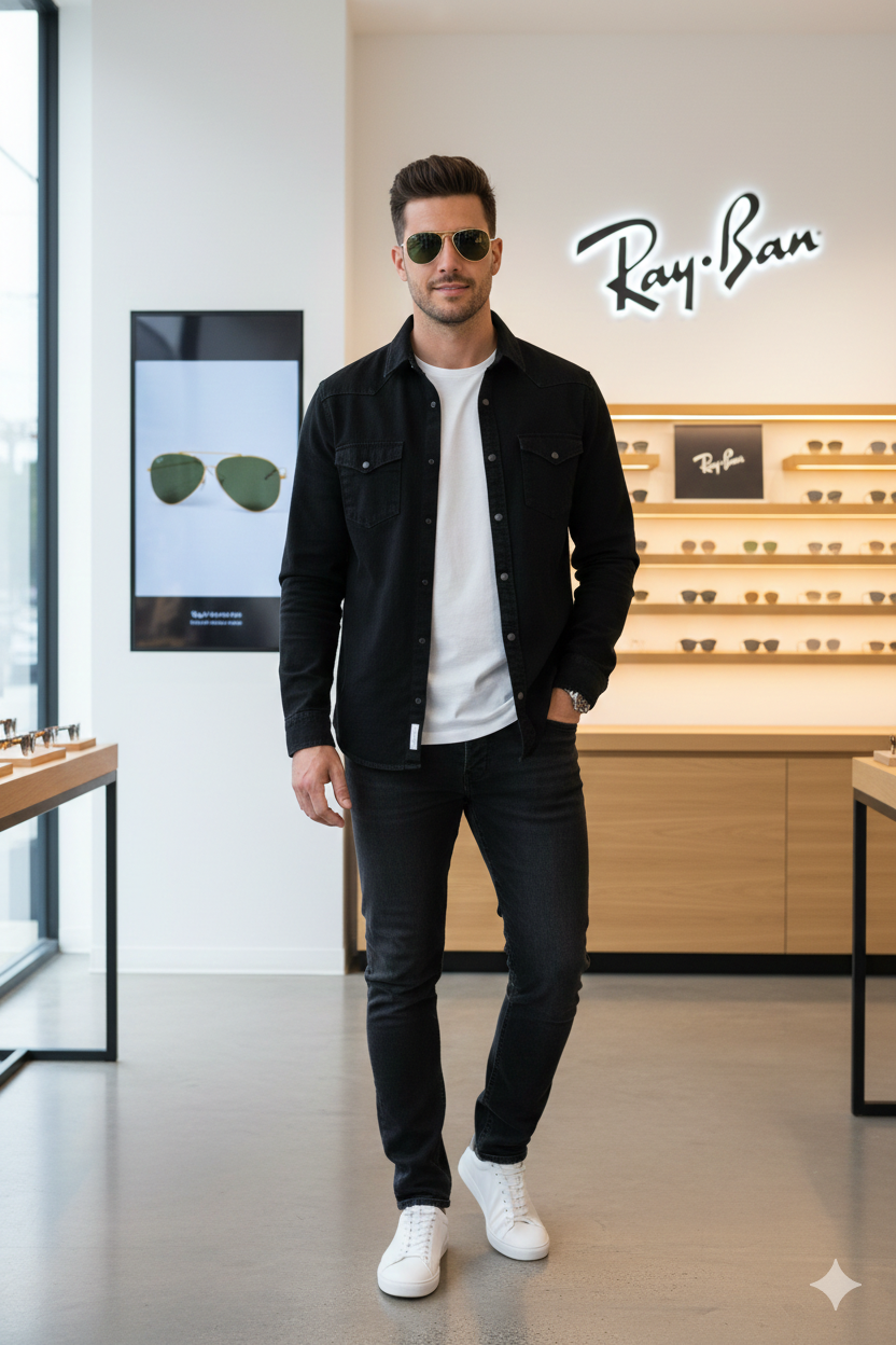 Ray-Ban RBR0101S Aviator Reverse